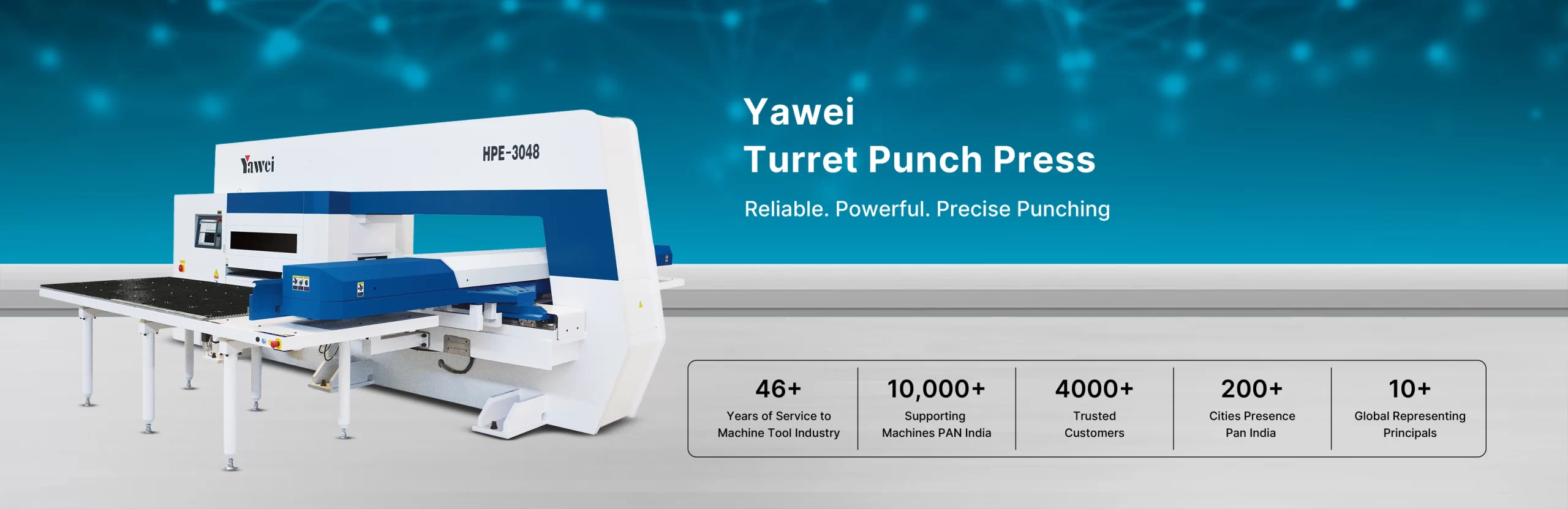 Yawei-Turret punch press-Reliable. Powerful